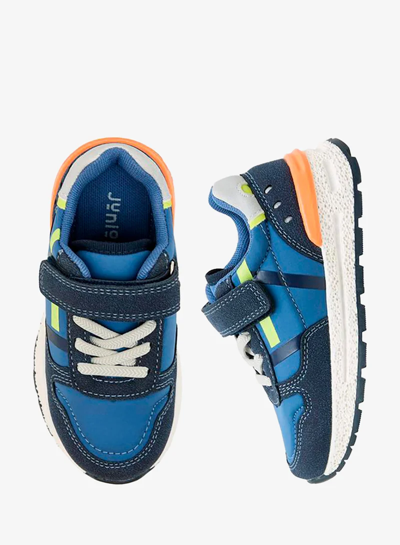 JUNIORS Boys Hook & Loop Ankle Sneakers